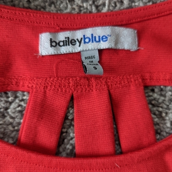 74 Midi Red Dress - Picture 3 of 8